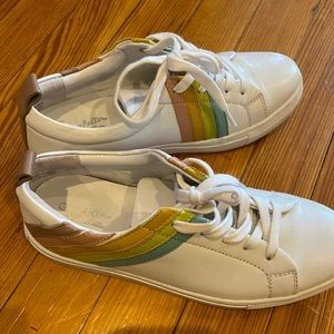 Seychelles rainbow sneakers